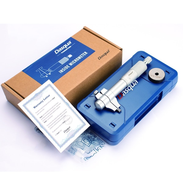 H & H Industrial Products Dasqua 0.2-1.2" 0.001" Inside Micrometer With Ring Gage 4912-5105 - main